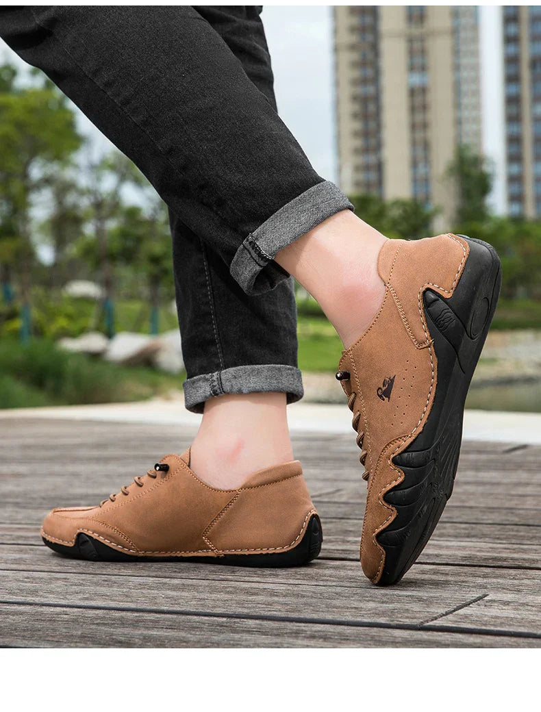 Men's shoes four season new plus size casual shoes fashion low-top soft sole breathable outdoor shoes men's sports walking shoes