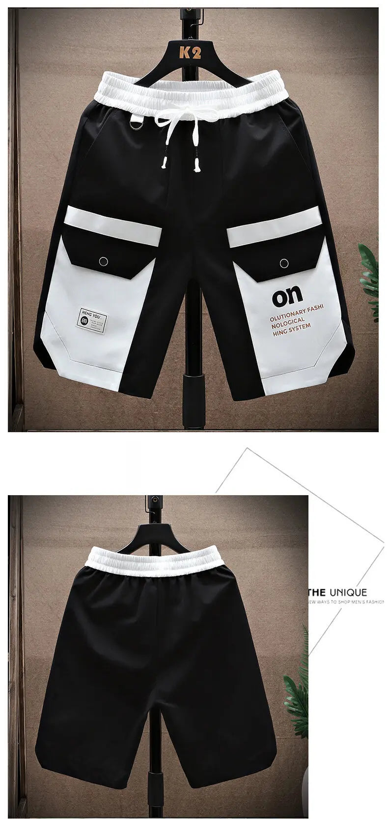 2025 summer Men's Beach Shorts men fashion Shorts Quick-Drying Shorts man Summer Thin Beach Pants Trendy Basketball Beach Pants
