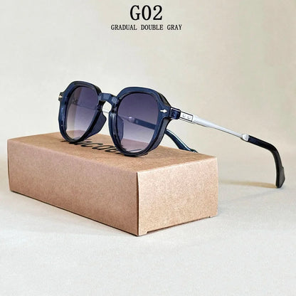 2025 Fashion Sunglass Men Vintage Oval Sunglasses Women Trendy Dropshipping Gafas De Sol Hombre Lunette Soleil Femme Zonnebril