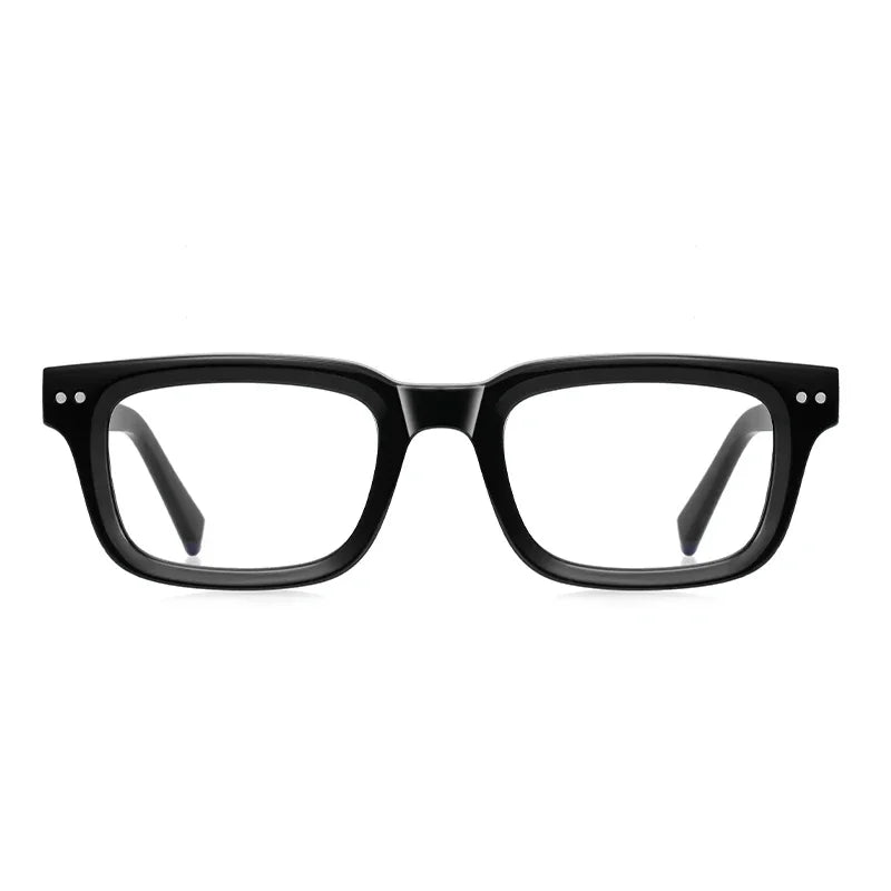 Men's glasses Square Classic Business Anti-Blue Light Reading Glasses Myopia Hyperopia Prescription Customized PFD2189