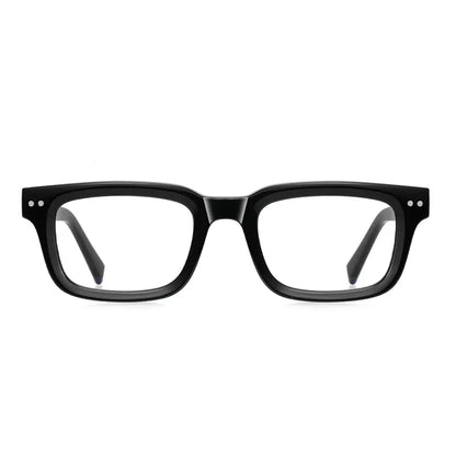 Men's glasses Square Classic Business Anti-Blue Light Reading Glasses Myopia Hyperopia Prescription Customized PFD2189