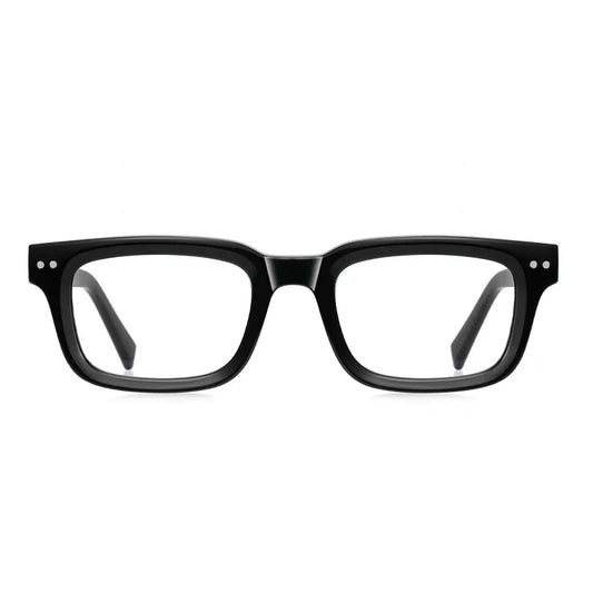 Men's glasses Square Classic Business Anti-Blue Light Reading Glasses Myopia Hyperopia Prescription Customized PFD2189