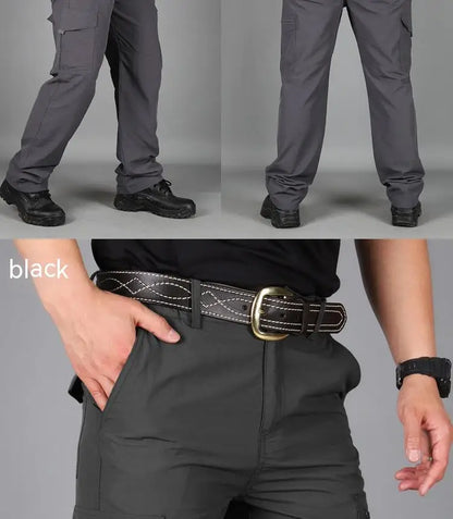 Asian Size Summer Cargo Pants Men Pants Streetwear Jogger Trekking Hiking Mountain Work Tourism Trousers