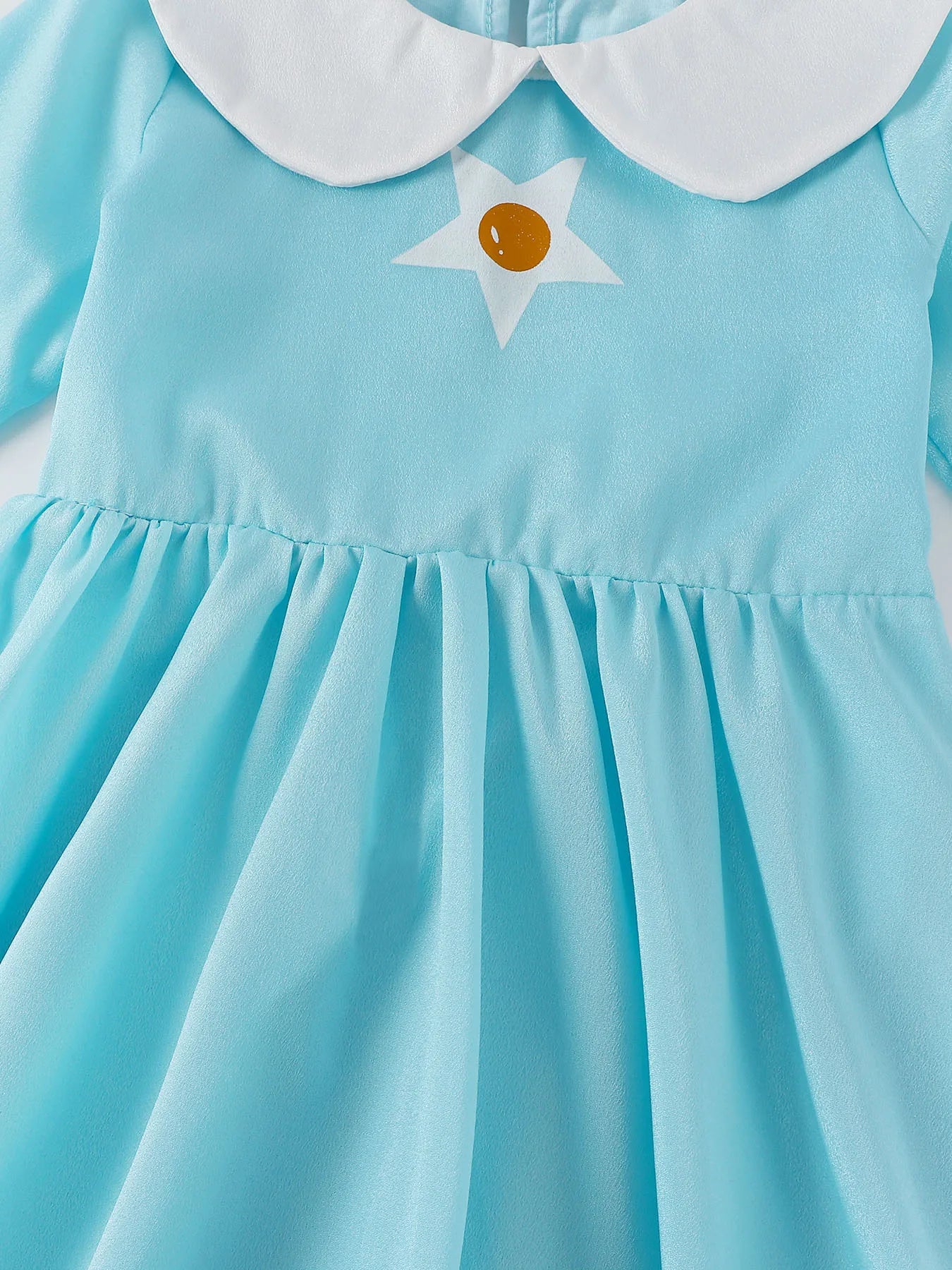 Rosalina Dress Girls Peach Costume Daisy Cosplay Children Birthday Party Carnival Fancy Outfit