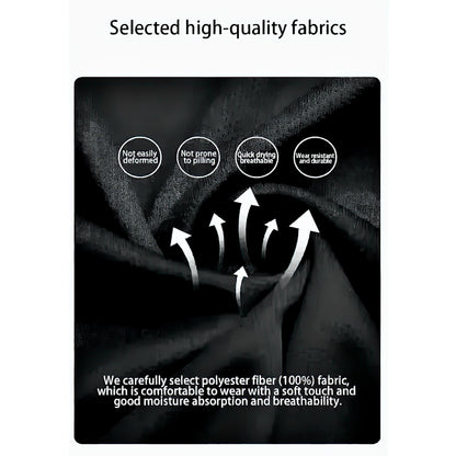 2025 Summer New Men's T-shirt Casual sporty breathable and lightweight V-neck men's T-shirt