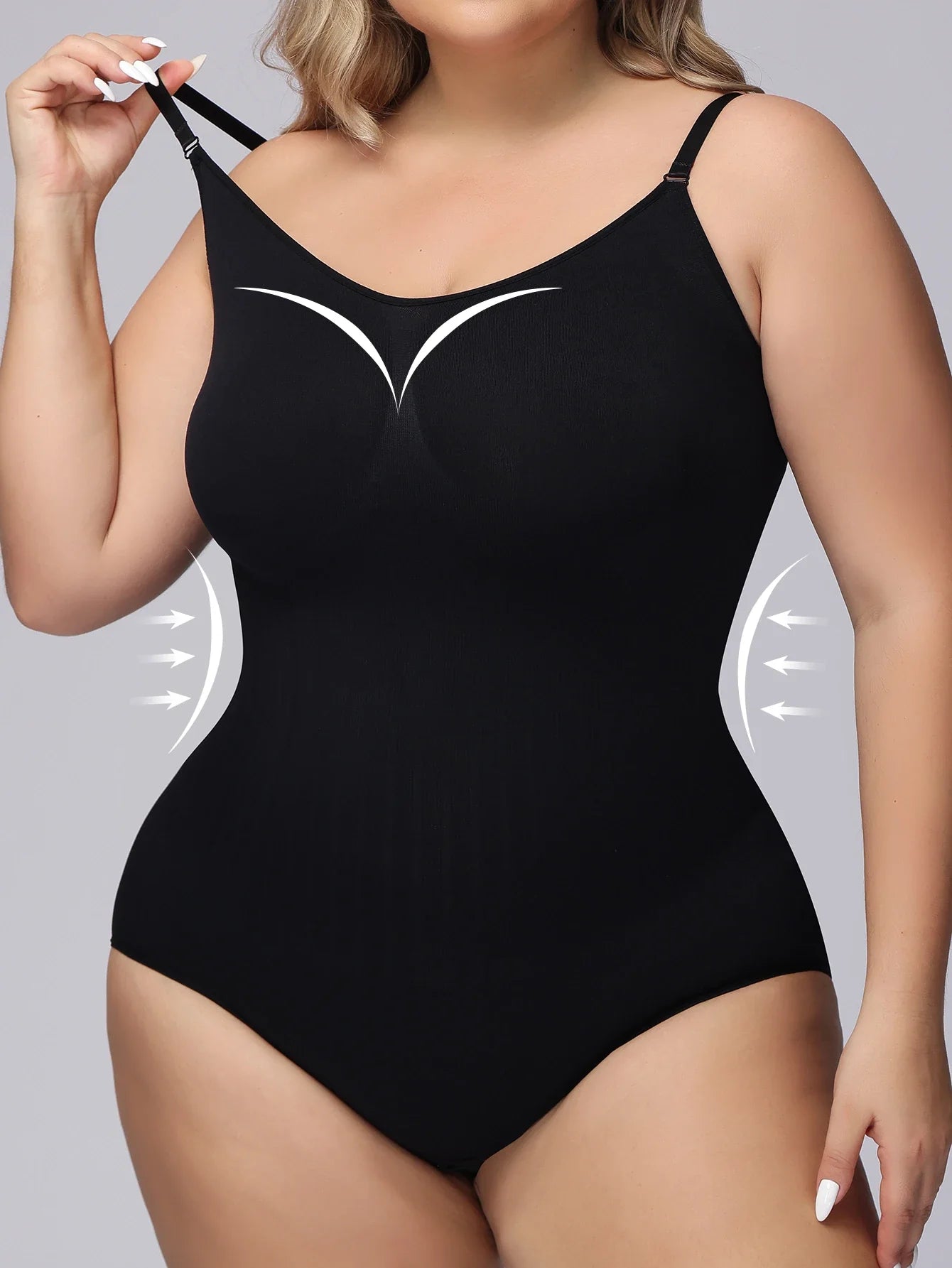 Women Full Tummy Control Bodysuit Shapewear Hip Butt Lifter Body Shaper Corset Thigh Reductive Slimming Waist Trainer Underwear