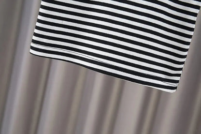 New Baby Boys Girls Summer Outwear Cotton Strips Sports Suit Infant T Shirt Shorts Children Clothing Tracksuits Sets Outwear