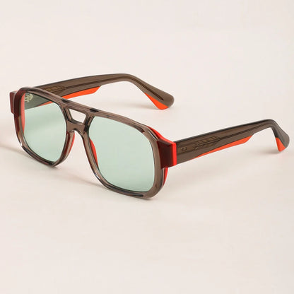 2026 New Fashion Thick Large Frame Man Sunglasses High Quality Handmade Acetate Retro UV400 Protection Goggles Women Sun Glasses