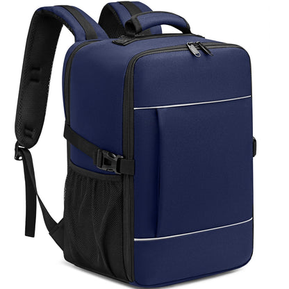 travel backpacks 40x20x25 ryanair cabin bag Unisex Carry-On Suitcase.15.6-inch Laptop Backpack For School,night reflective strip