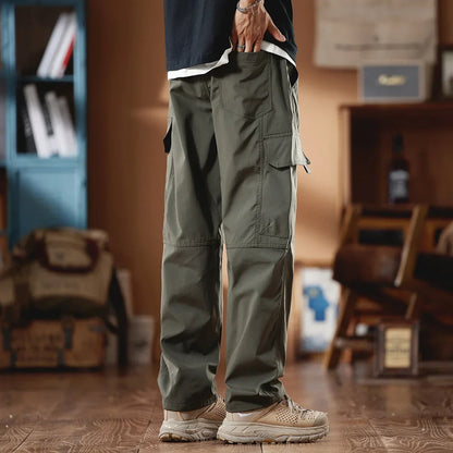 New in Tall Men Cargo Pants Elastic Waist Extra Long Length 115cm Male Waterproof Trousers Lengthened Slim Thin Leg 190cm 200 Cm