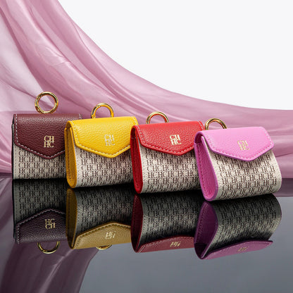 Women's Small Wallet 2026 Spring Simple Girl Decorative Mini Bag