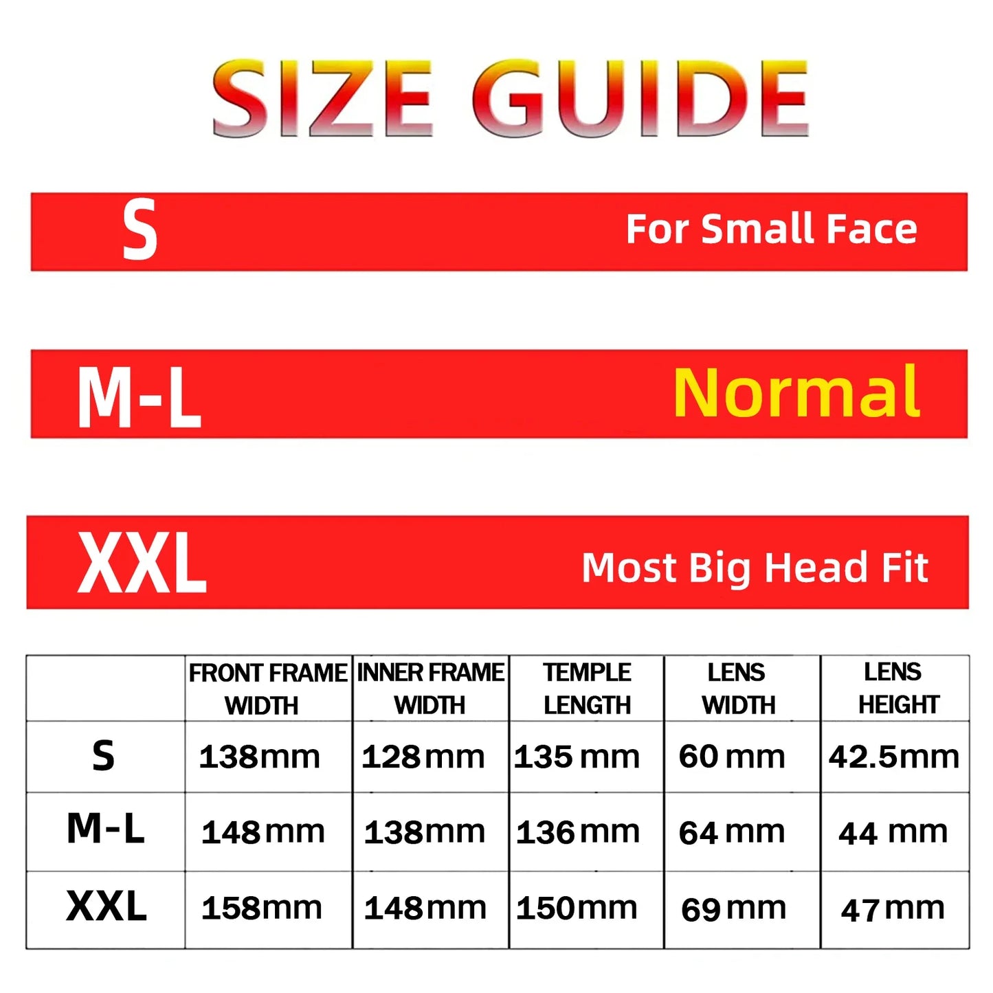 Polarized Extra Big Sunglasses for Men Women with Big Heads UV 400 Protection Sun glasses 8125