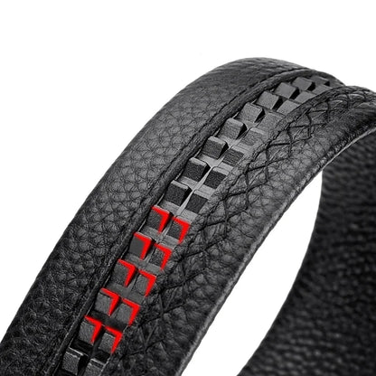Belt for men, Genuine Leather Belt, Alloy Automatic Buckle Ratchet Belt, Men's Fashion Designer Belt 110cm-130cm