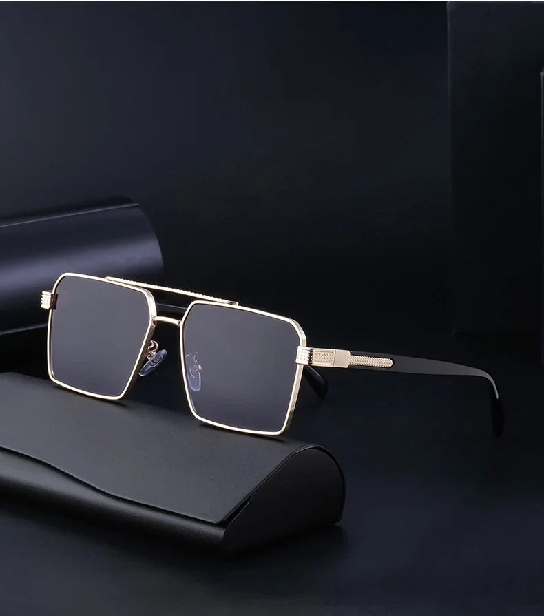 2023 Square Sunglasses For Men Luxe Sunglasses Women Trendy Vintage Fashion Glasses Sun Gafas De Sol Hombre Lunette Soleil Femme