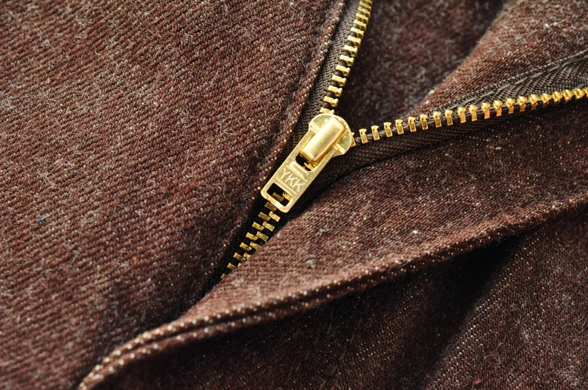 Men Jeans Brown Jeans Men Jeans Trousers  Selvedge Denim Jeans for Men Taper Fit Mens Jeans vintage 13.8 Oz