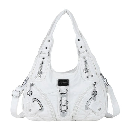 Vintage Bag Large Women's Shoulder Bag Leopard Print Top-Handle Fashion Satchel Dumpling Tote Hobos Handbags