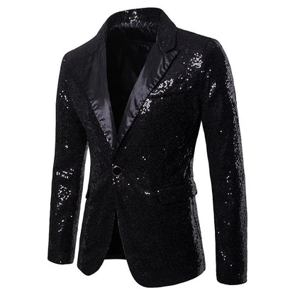 Suit Men's Performance Dress Sequined Suit Nightclub Men's Clothing Host Master Studio Men's Jacket