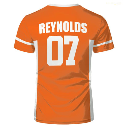 New The Foxhole Court Palmetto State Foxes Lacrosse Jersey Cosplay WILDS MINYARD 3D Tshirt Men/Women Short Sleeve Kids Tees