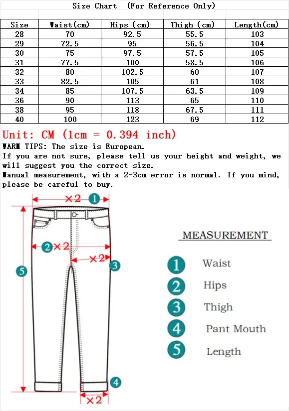Men's Pure Black Jeans Version Trendy Straight Fit Pants Men's Comfortable  Elastic Classic Business Jeans brand Denim Trousers