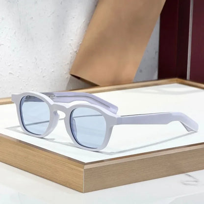 Modern Square Classical Sunglasses Men Women Handmade Fashion High Street Premium Quality UV400 Glasses with Case