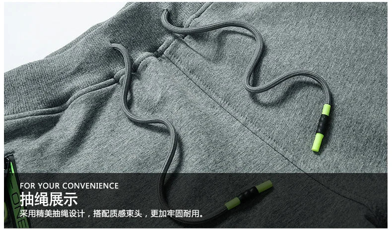 Men Summer Knit Cotton Knee Length Shorts Men Loose Sports Casual Pants Men Plus Size Breathable Lightweight Five Point Trousers