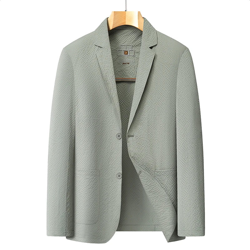 Summer new style suit jacket - Men's fashionable lightweight breathable quick-drying coat with sun protection fabric