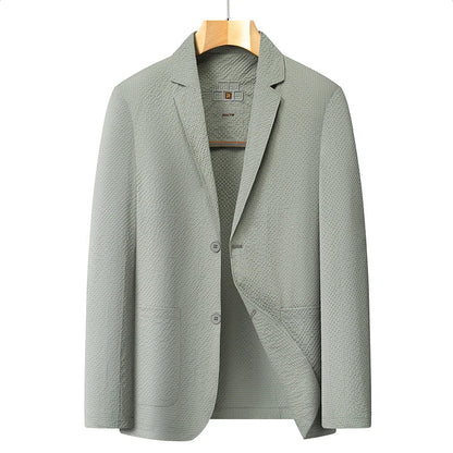 Summer new style suit jacket - Men's fashionable lightweight breathable quick-drying coat with sun protection fabric