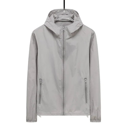 1pcs Breathable Ice Silk Hiking Jacket Outerwear Coat Camping Sun Protection Fishing Hunting Clothe Quick Dry Sunscreen Clothing