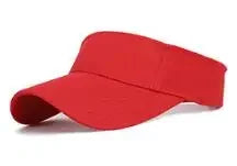 Summer Visors Denim Women Outdoor Sports Sun Baseball Cap Hat Golf Hiking Tennis Running Man Sunscreen Caps Autumn Red Wholesale