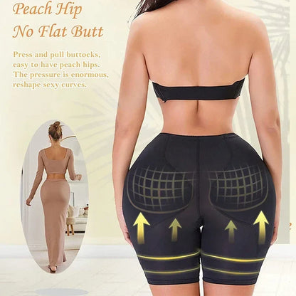 Hip Butt Enhancer Butt Lifter Padded Panties Pad Shapewear Bottom Enhance 6XL Hip Dip Smooth Women Body Shaper Panties
