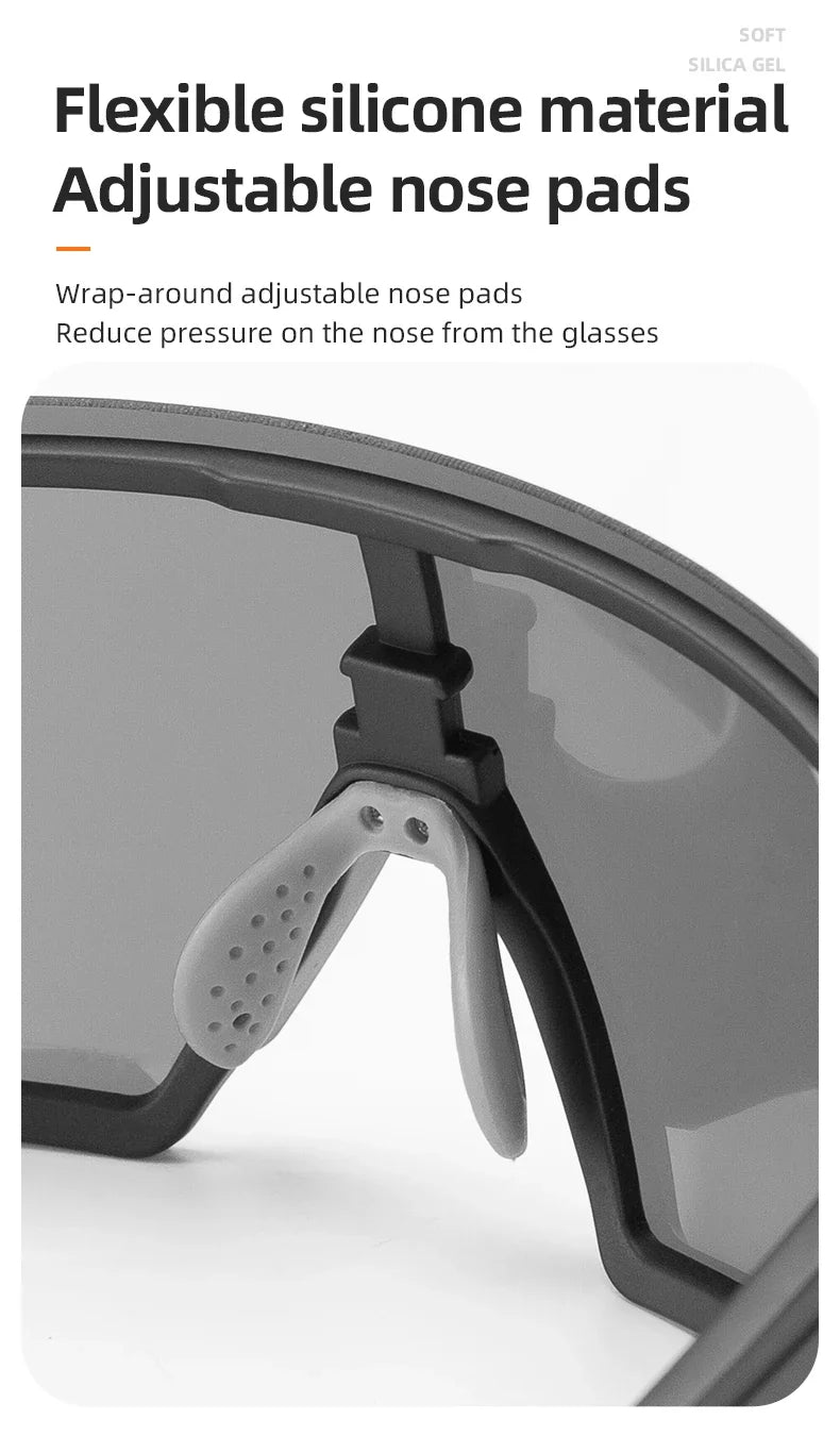Cycling Glasses Polarized UV400 Protection Bicycle Sunglasses Men Women Photochromic MTB Road Bicycle Goggles Eyewear