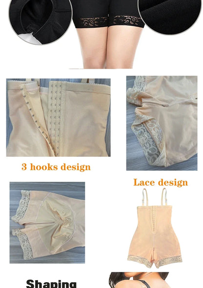 Fajas Colombianas Shapewear Women Tummy Control Butt Lifter Body Shaper High Compression Reducing and Shaping Girdles