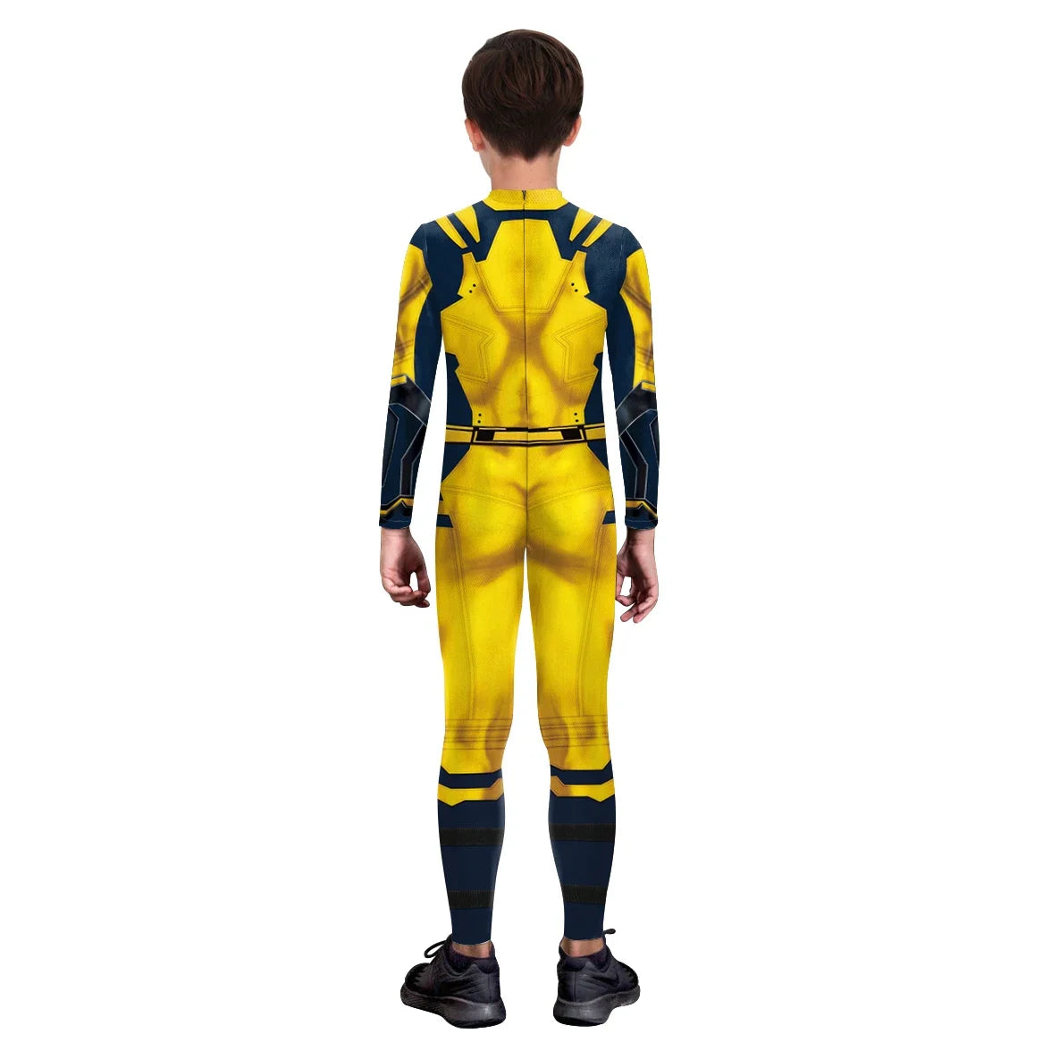 Kids Deadpool Wolverine Cosplay Costume Superhero Boys Girls Superhero Children Halloween Party Bodysuit Elastic Zenti Jumpsuits
