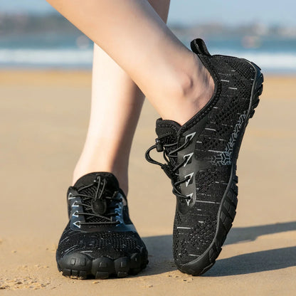 Unisex Wide Barefoot Shoes for Men Women Outdoor Trail Running Minimalist Walking Shoes Lightweight and Breathable