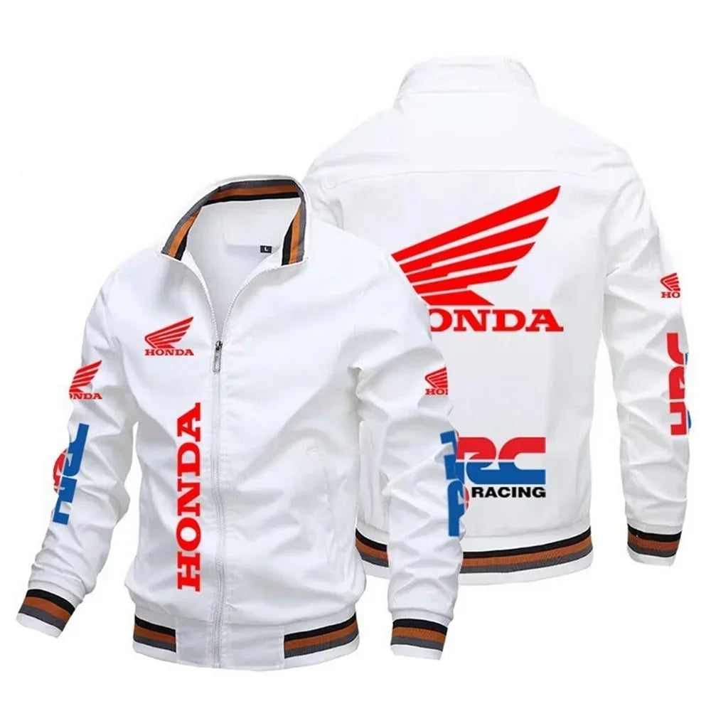 Moto 2025 New Motorcycle Jacket Pattern Bomber Jacket Baseball Motorcycle Top Men