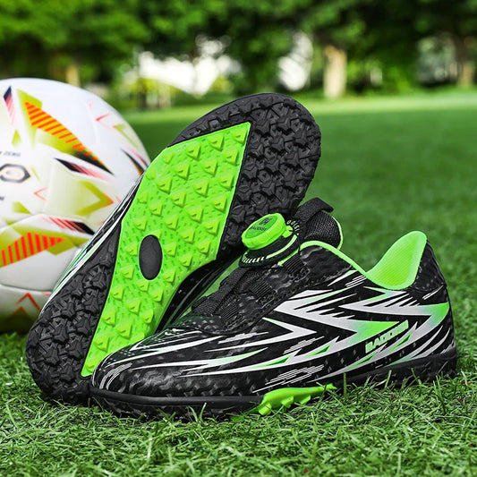 New Kids Society Cleats Soccer Shoes Professional Football Boots Boys Indoor Football Field Boots Original Sneaker Children Fast