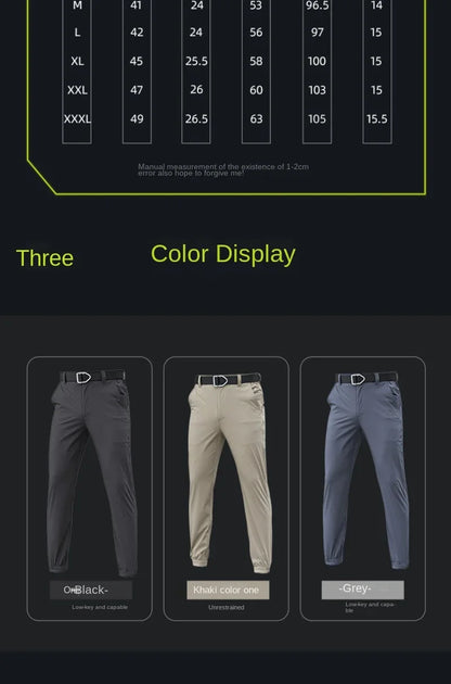 Summer Quick Drying Tactical Pants Men Outdoor Lightweight Thin Breathable Climbing Sport Hiking Pants Casual Work Trousers