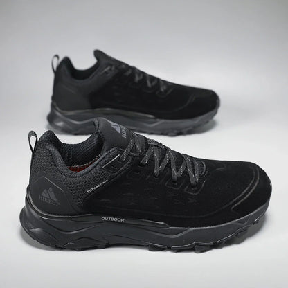 Latest Men's Hiking Shoes Wear-resistant Non-slip Outdoor Sneaker Rock Climbing Trekking Hunting Men Sports Suede Leather