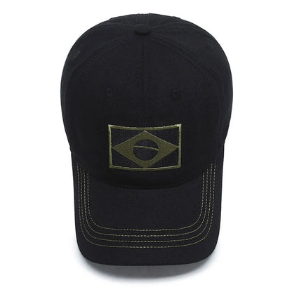 New  Baseball Cap Men Summer Brazil Flag Sun Protection Snapback Cap Male Fashion Casual Golf Baseball Hat Airsoft Hat