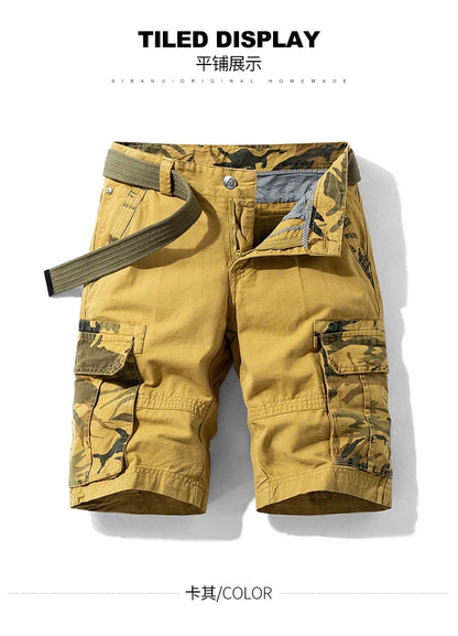 Breathable Lightweight Loose Sports Daily Wear Shorts Men Summer Casual Shorts Men Cargo Shorts Multi Pocket Outdoor Work Shorts