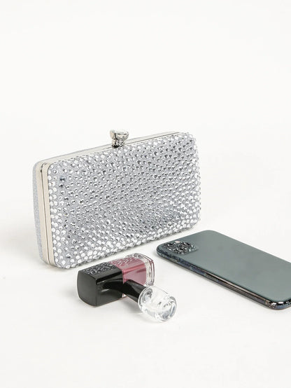 Women's evening bag, luxury sequin evening bag, suitable for carnival use, sparkling wedding handbag, gorgeous