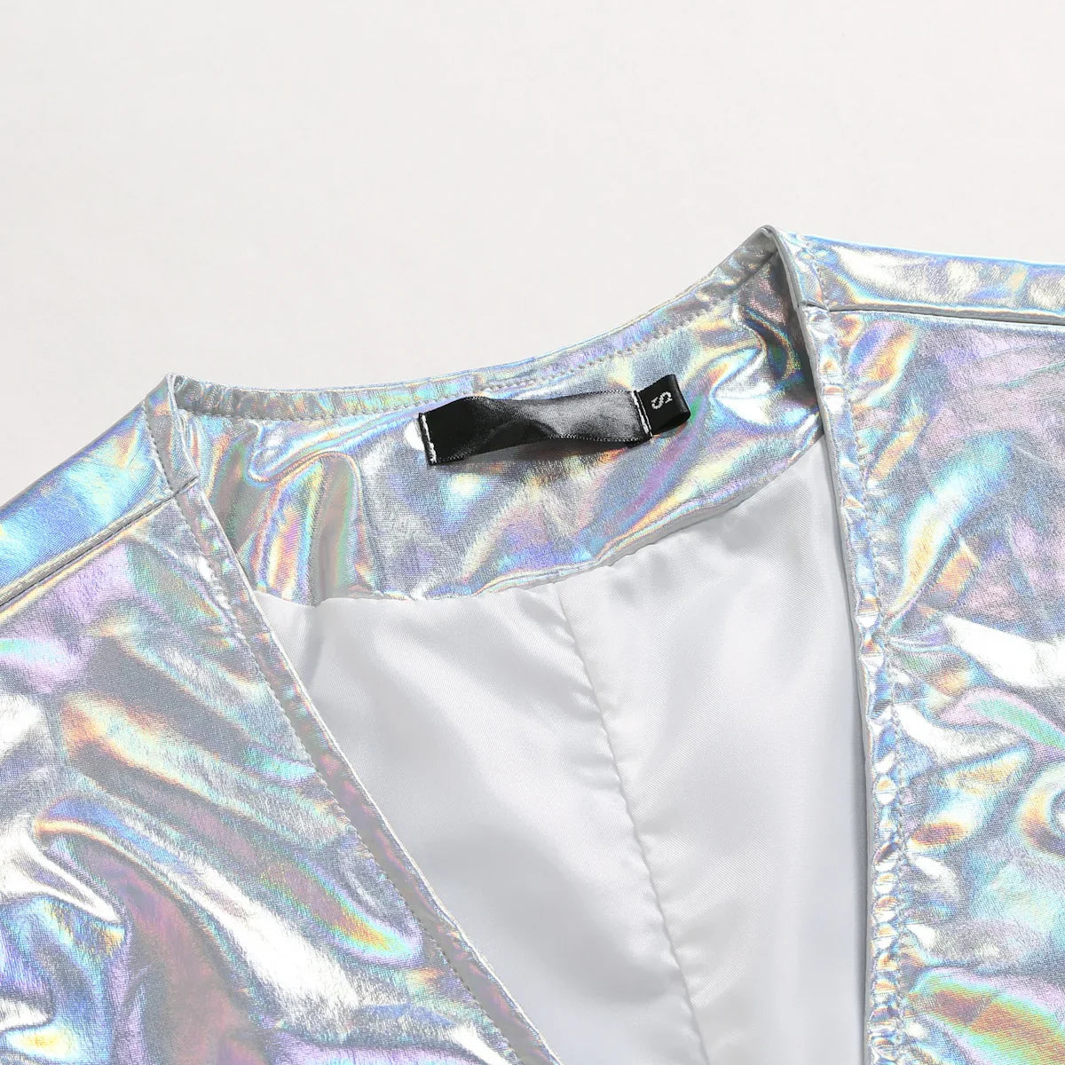 2025 New Gold, Silver, Pink, Purple Disco Glitter Vest for Men, Six Color Bright Men's Waistcoat with Bow Tie, Eur Size S-2XL