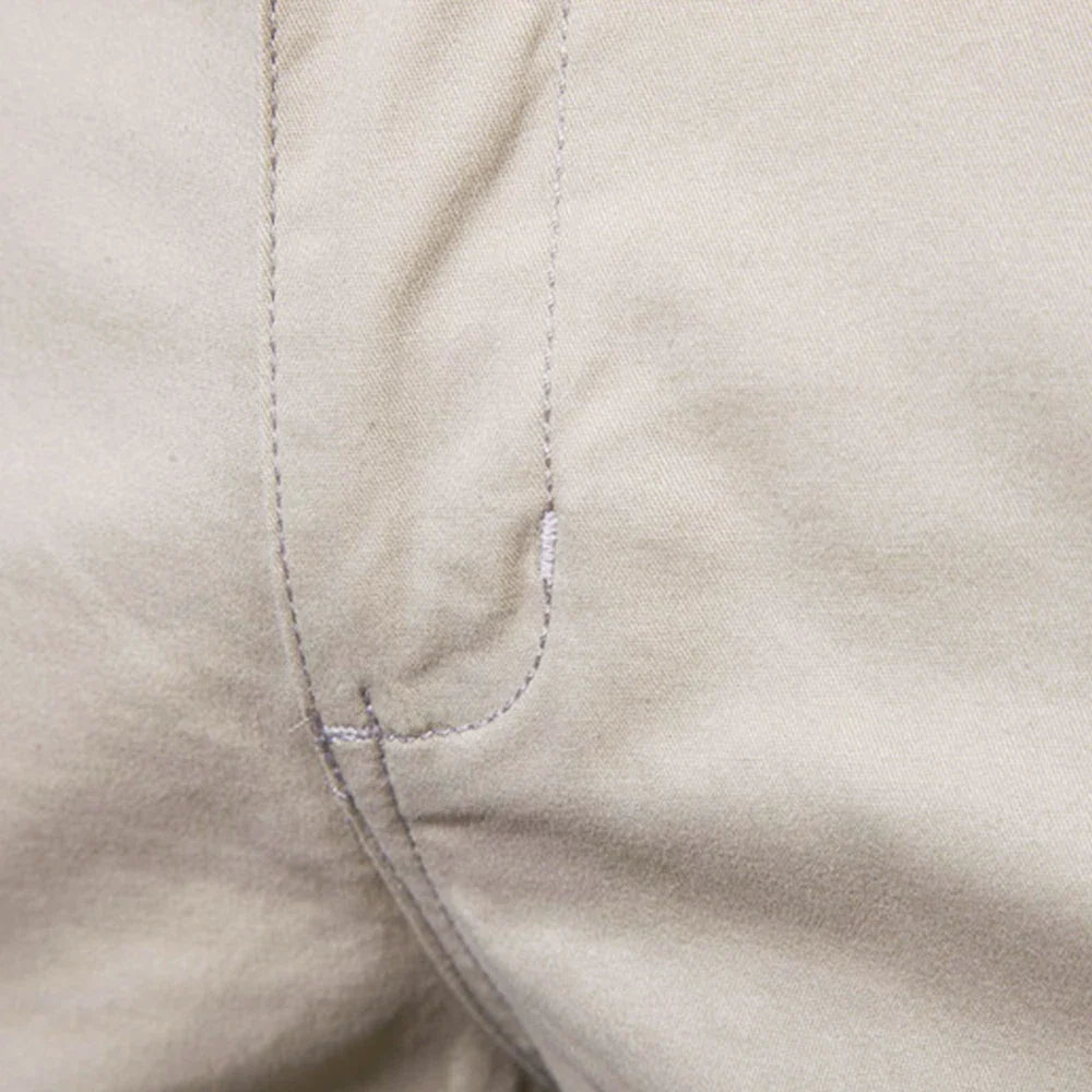 Summer 100% Cotton Solid Shorts Men High Quality Casual Business Social Elastic Waist Men Shorts 10 Colors Beach Shorts