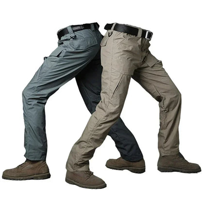 2026 City Tactical Cargo Pants Men Hiking   Hunting Pants Cotton Multi-pocket Stretch Flexible Man Casual Trousers