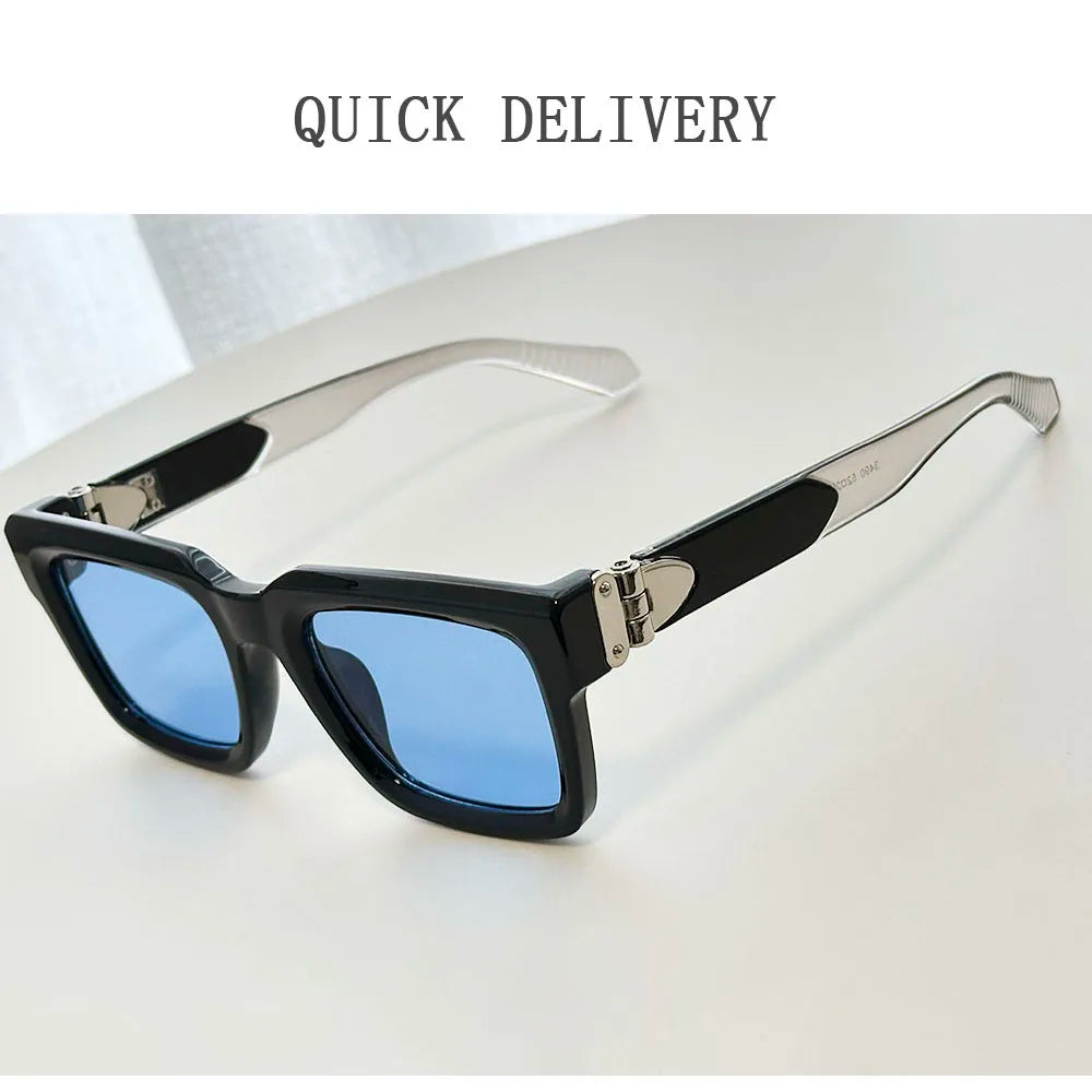 2026 Square Sunglasses Women Trendy Vintage Luxury Sunglass Men Fashion Glasses Gafas De Sol Hombre Luxe Lunette Soleil Femme