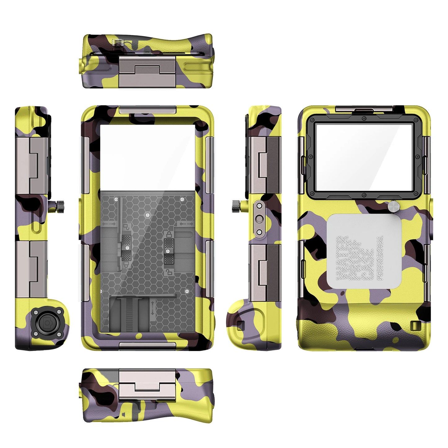 Newly upgraded multicolor IP68 standard 15M/50ft diving/swimming photography professional diving waterproof Phone Case