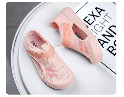 New Children Casual Mesh Shoes Boys Beach Sandals Kids Lightweight Closed Toe Baby Sport Sandals for Girls Eu Size 23-36
