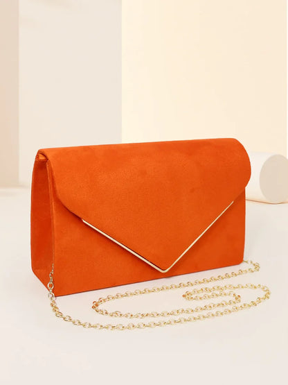 Velvet Envelope Bags Women Evening Wallets High Quality Clutches Banquet Dresses Clutch Over Shoulder Bags with Chain Handbags