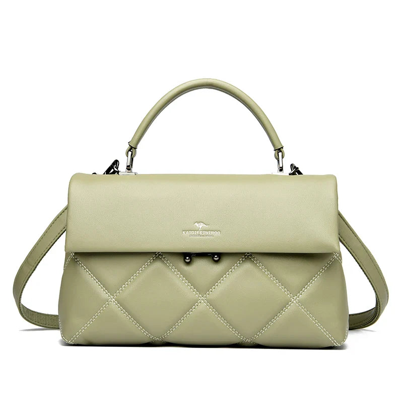 Women's Bag New Trend Korean Handbags Designer Luxury Brand Ladies Shoulder Bags Soft Leather Fashion Versatile Crossbody Bags