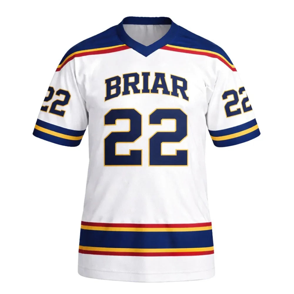 Series TV Off Campus Briar University Jersey Graham 44 22 DI LAURENTIS 66 Tucker46 T-shirt Unisex Streetwear Loose Summer Tees